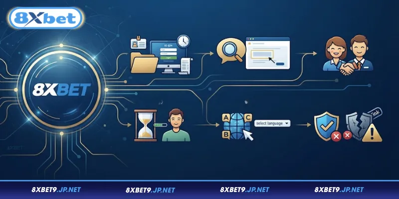 Những lưu ý quan trọng khi liên hệ hỗ trợ tại 8XBET