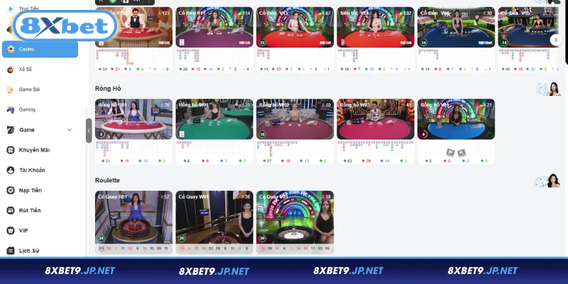 Thông tin cần biết về sảnh Casino đổi thưởng